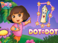 Игра Dora The explorer Dot to Dot