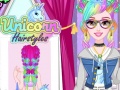 Игра Unicorn Hairstyles