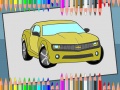 Игра American Cars Coloring Book