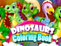 Игра Dinosaurs Coloring Book
