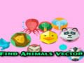 Игра Find Animals Vector