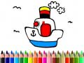 Игра Back to School: Boat Coloring