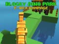 Игра Blocky Dino Park T-Rex Rampage