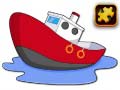 Игра Cartoon Ship Puzzle