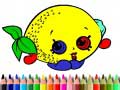 Игра Back To School: Fruits Coloring Book