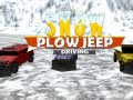 Игра Winter Snow Plow Jeep Driving