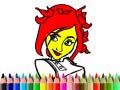 Игра Back To School: Cute Girl Coloring