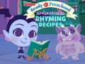 Игра Spooktacular Rhyming Recipes