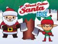 Игра Wood Cutter Santa Idle