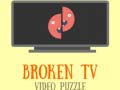 Игра Broken TV Video Puzzle