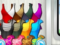 Игра Dress up girl on the train