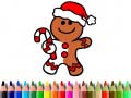 Игра Back To School: Christmas Cookies Coloring
