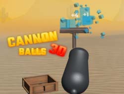 Игра Пушечные ядра 3D онлайн