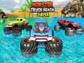 Игра Monster Truck Beach Surfing