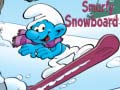 Игра Smurfy Snowboard