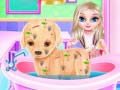 Игра Baby Elsa Puppy Surgery