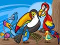Игра Exotic Birds Coloring