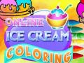 Игра Online Ice Cream Coloring