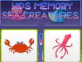Игра Kids Memory Sea Creatures