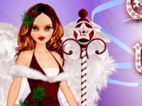 Игра Christmas Dress Up Doll & the sity