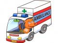 Игра Cartoon Ambulance Puzzle