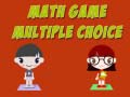 Игра Math Game Multiple Choice