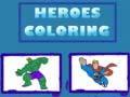 Игра Heroes Coloring 