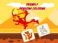 Игра Friendly Dragons Coloring