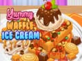 Игра Yummy Waffle Ice Cream