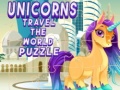 Игра Unicorns Travel The World Puzzle