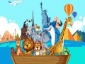 Игра Crazy Friends Travel The World Puzzle