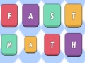 Игра Fast Math