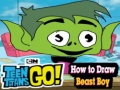 Игра How to Draw Beast Boy