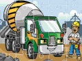 Игра Construction Trucks Jigsaw