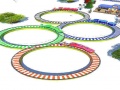 Игра Lowpolly Train Racing