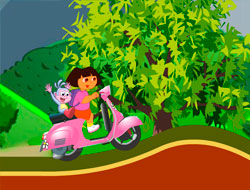 Игра Дора Vespa приключения онлайн.