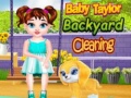 Игра Baby Taylor Backyard Cleaning