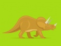 Игра Cute Dinosaurs Coloring