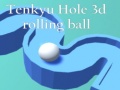 Игра Tenkyu Hole 3d rolling ball