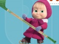 Игра Masha and the Bear Hockey