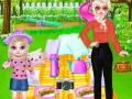 Игра Princess Family Picnic Day