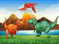 Игра Colorful Dinosaurs Match 3