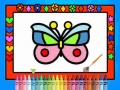 Игра Color and Decorate Butterflies
