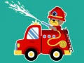 Игра Animal Firetrucks Match 3