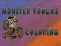 Игра Monster Trucks Coloring