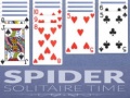 Игра Spider Solitaire Time