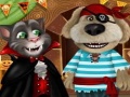 Ігра Talking Tom And Angela Halloween Party