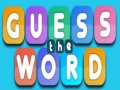 Ігра Guess The Word