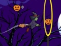 Игра Flying witch halloween