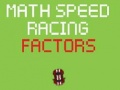 Игра Math Speed Racing Factors